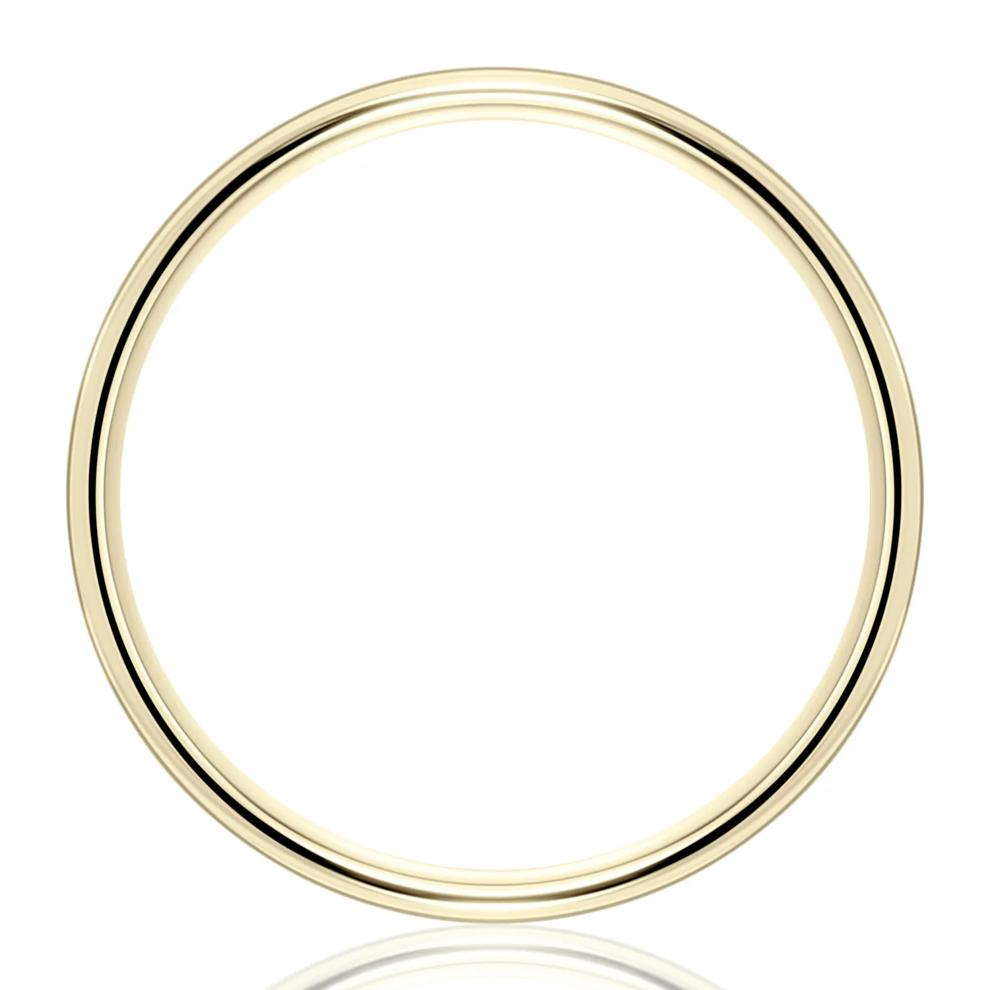 Men's Comfort Fit Band in 10K Yellow Gold, 6MM – Image 2 of 3