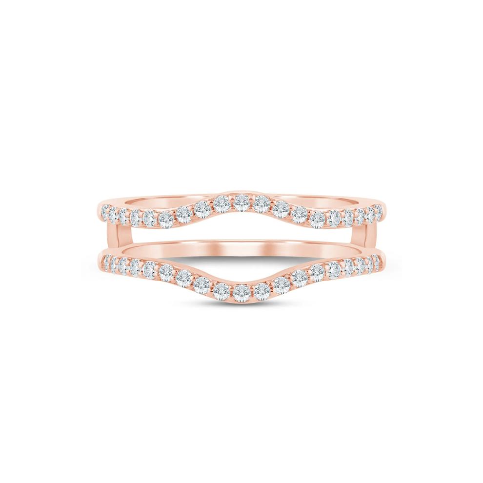 Diamond Contour Insert in 14K Rose Gold (1/3 ct. tw.) – Image 1 of 3