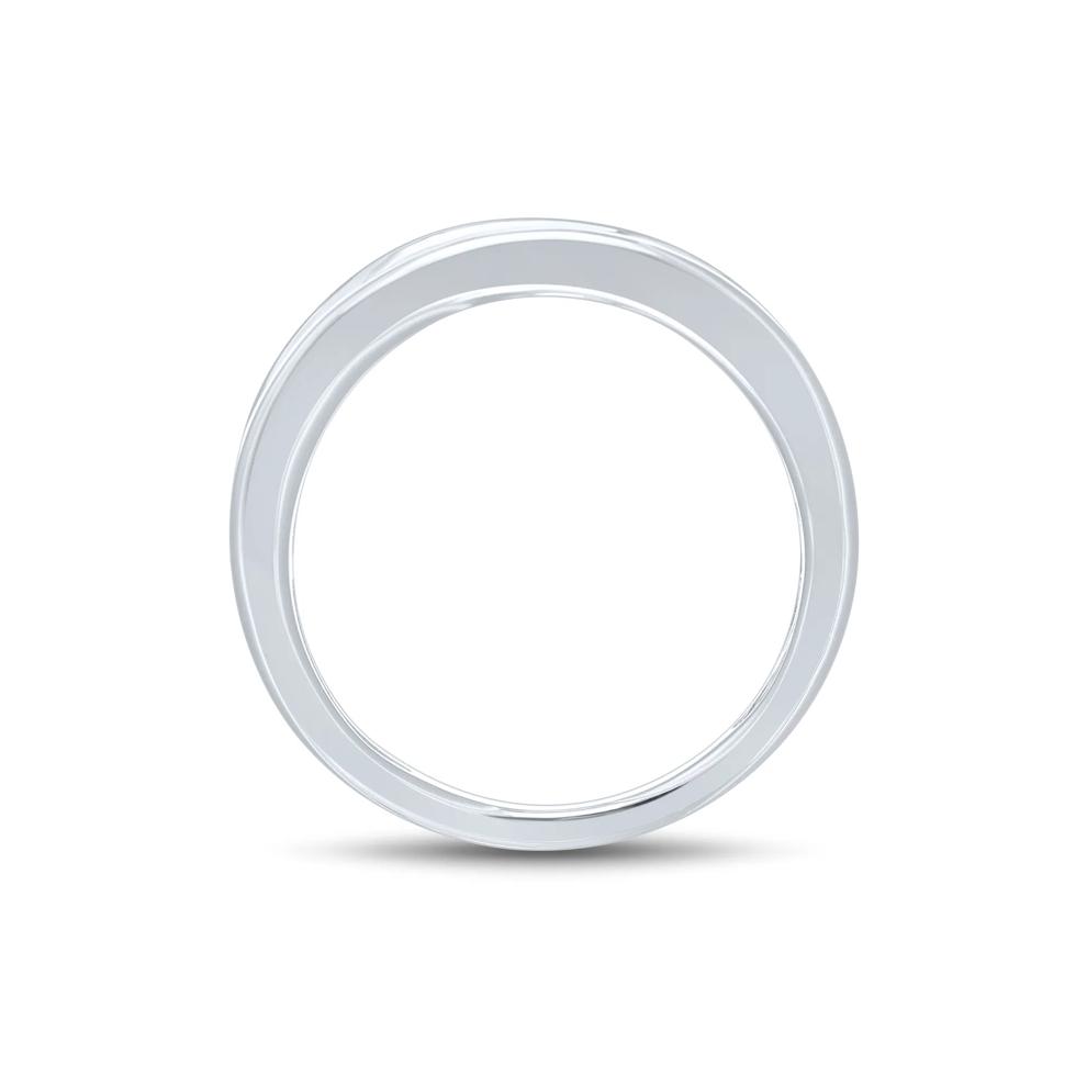 Princess-Cut Diamond Double Row Band in 10K White Gold (1 1/2 ct. tw.) – Image 2 of 3