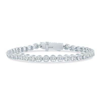 Diamond Tennis Bracelet in 10K White Gold (7 ct. tw.)