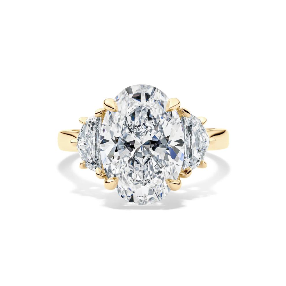 Penelope Lab Grown Diamond Engagement Ring in 14K Yellow Gold (5 7/8 ct. tw.) – Image 1 of 4