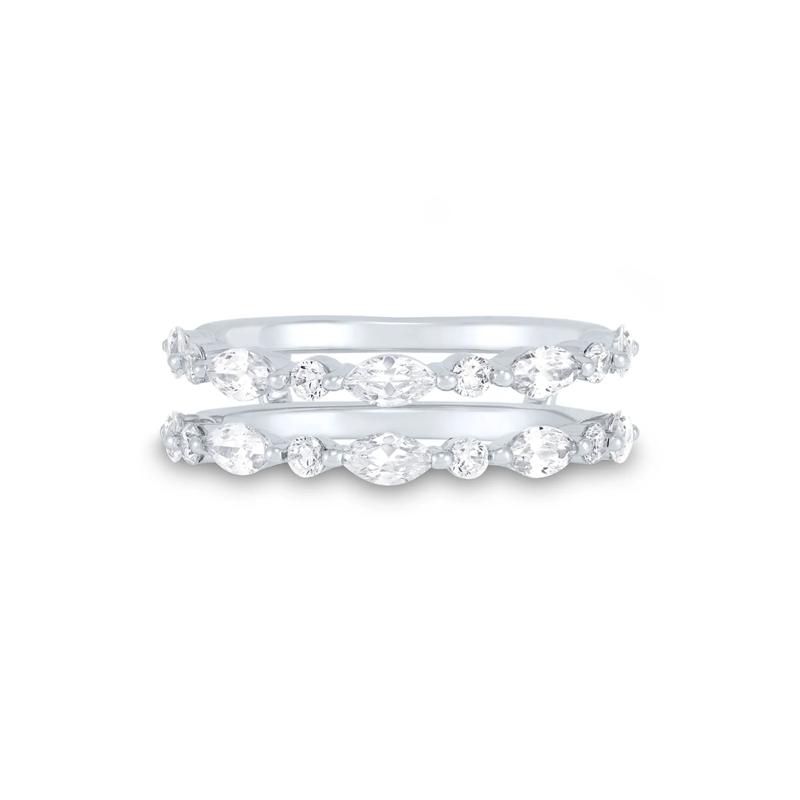  Lab Grown Diamond Insert in 14K White Gold &#40;1-1/4 ct. tw.&#41; – Image 1 of 3