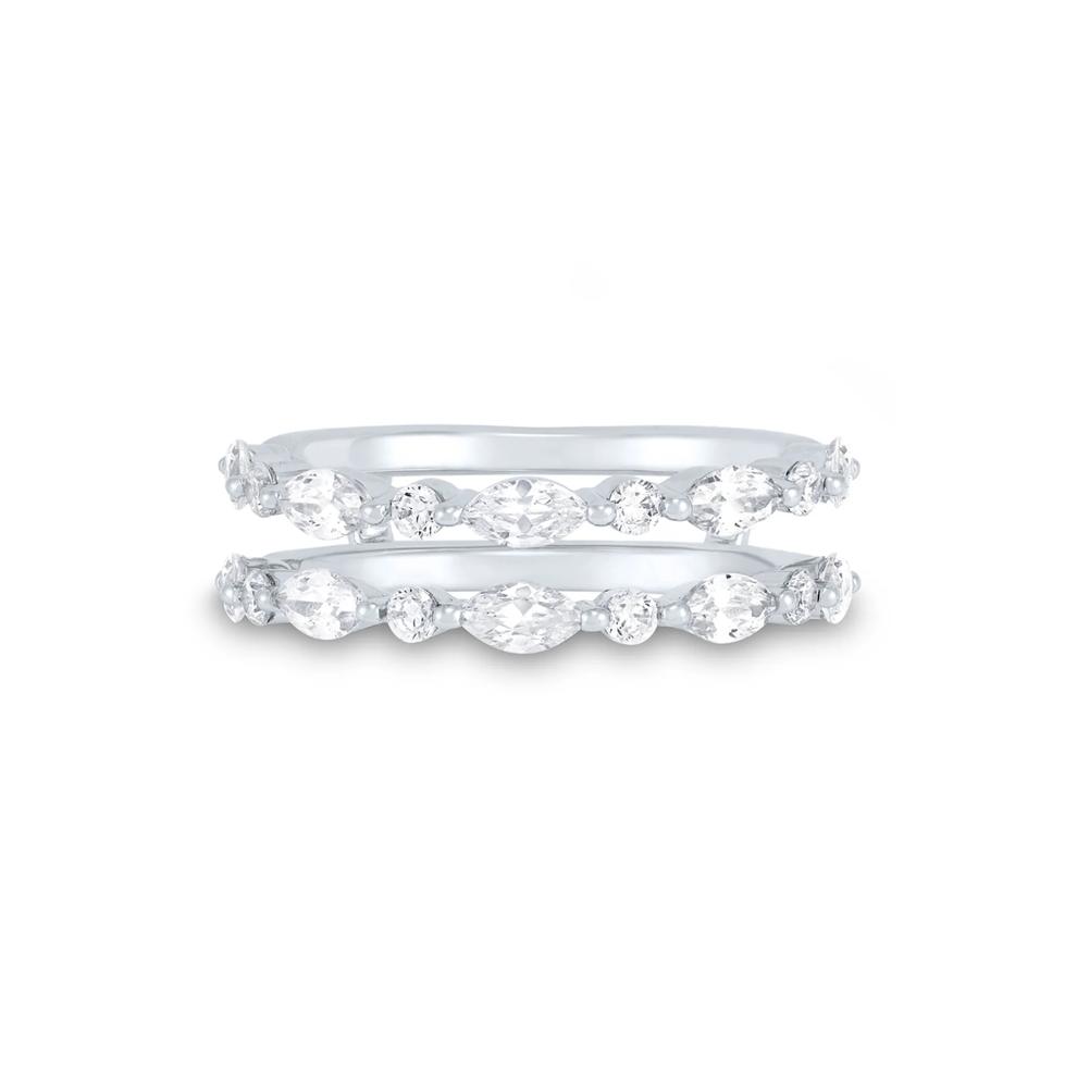  Lab Grown Diamond Insert in 14K White Gold (1-1/4 ct. tw.) – Image 1 of 3