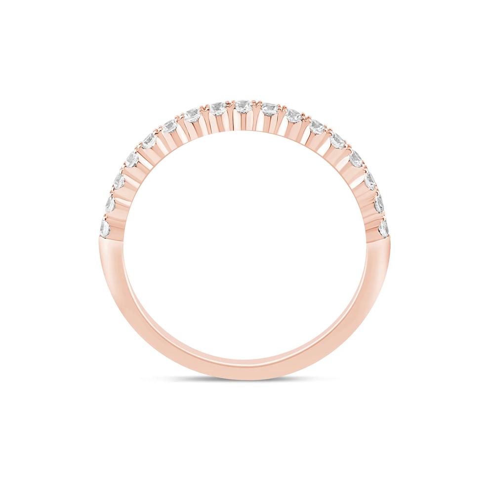 Diamond Anniversary Band in 14K Rose Gold (1/3 ct. tw.) – Image 2 of 3