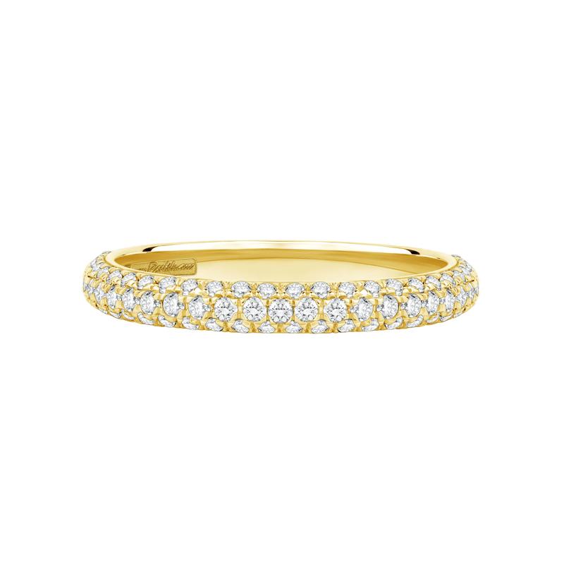 &ldquo;Darcy&rdquo; Lab Grown Diamond Anniversary Band in 18K Yellow Gold &#40;3/4 ct. tw.&#41; – Image 1 of 4