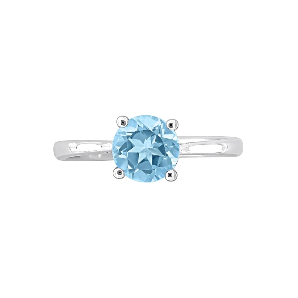 Blue Topaz Ring in Sterling Silver – Image 1 of 7