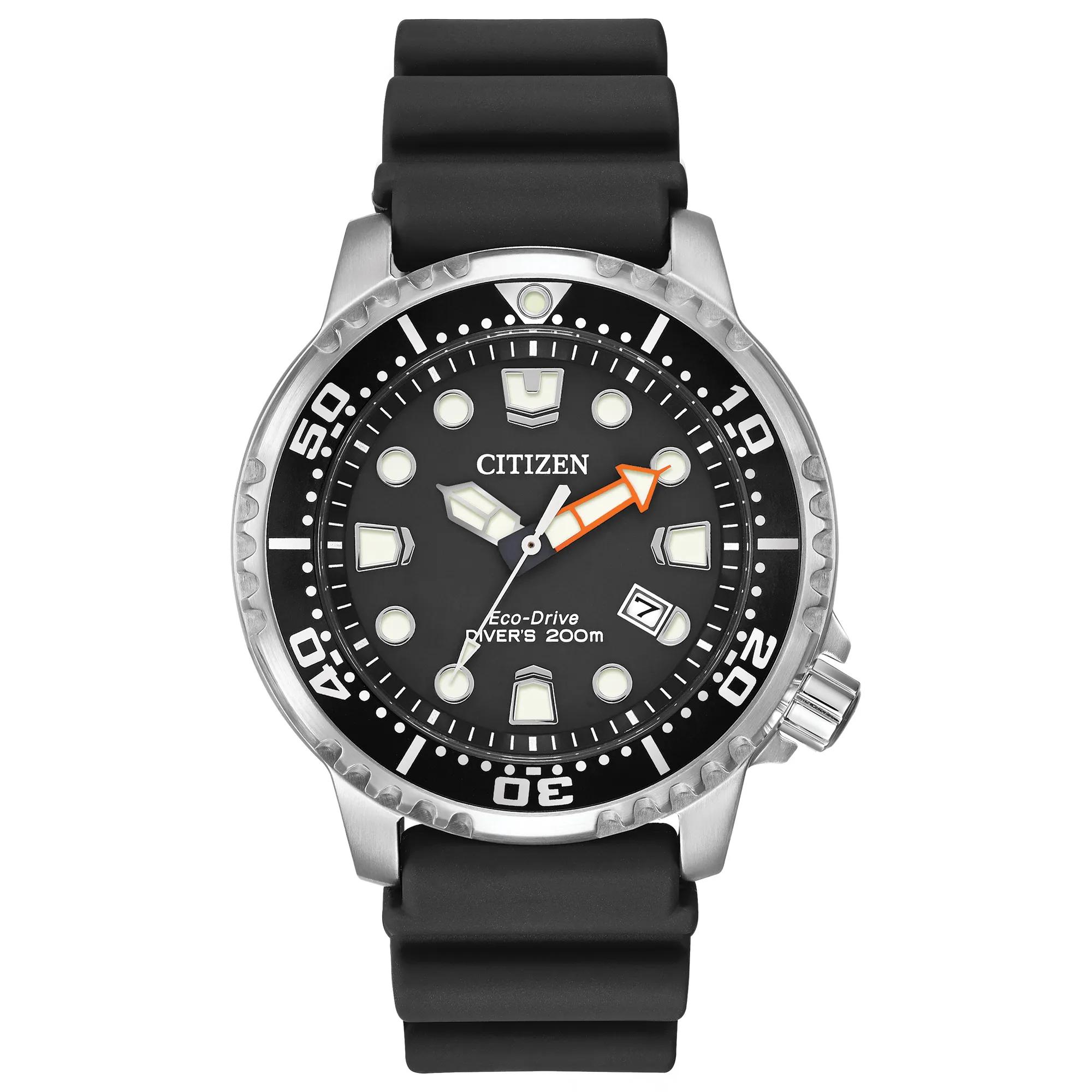 Citizen® Promaster Dive in Black Polyurethane and Stainless Steel