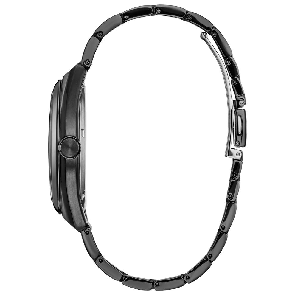 Men's Mandalorian Watch in Black Ion-Plated Stainless Steel, 40MM – Image 2 of 4