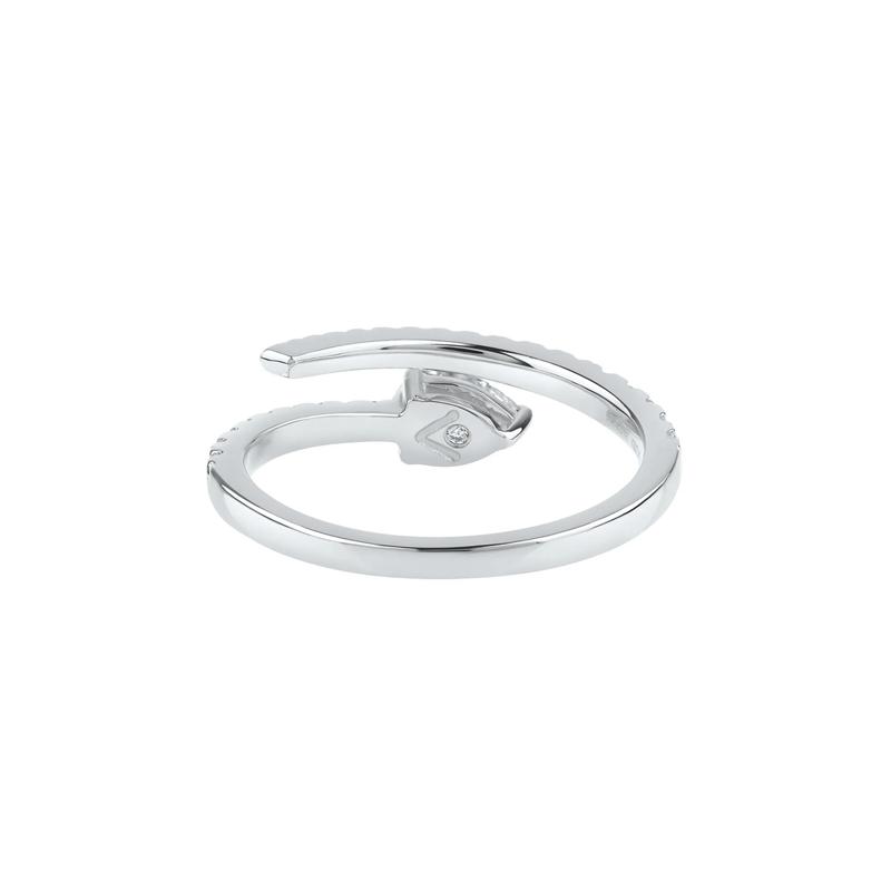 Kiki Lab Grown Diamond Wrap Wedding Band in 14K White Gold &#40;5/8 ct. tw.&#41;  – Image 5 of 5