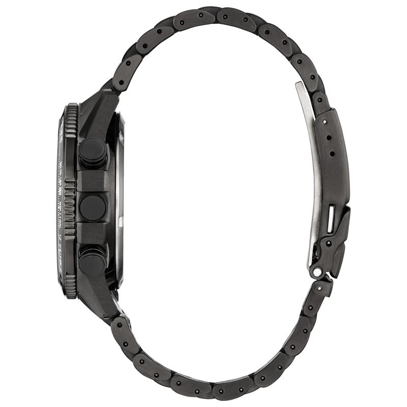 Men&#39;s Promaster Skyhawk Watch in Black-Toned Stainless Steel. – Image 2 of 3