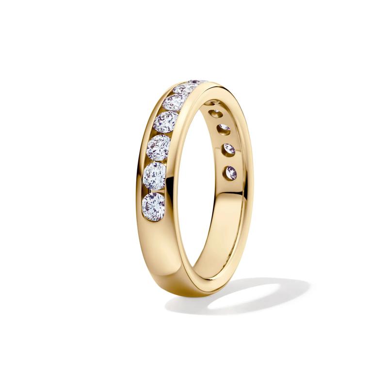 1 ct. tw. Diamond Anniversary Band in 14K Yellow Gold – Image 3 of 4