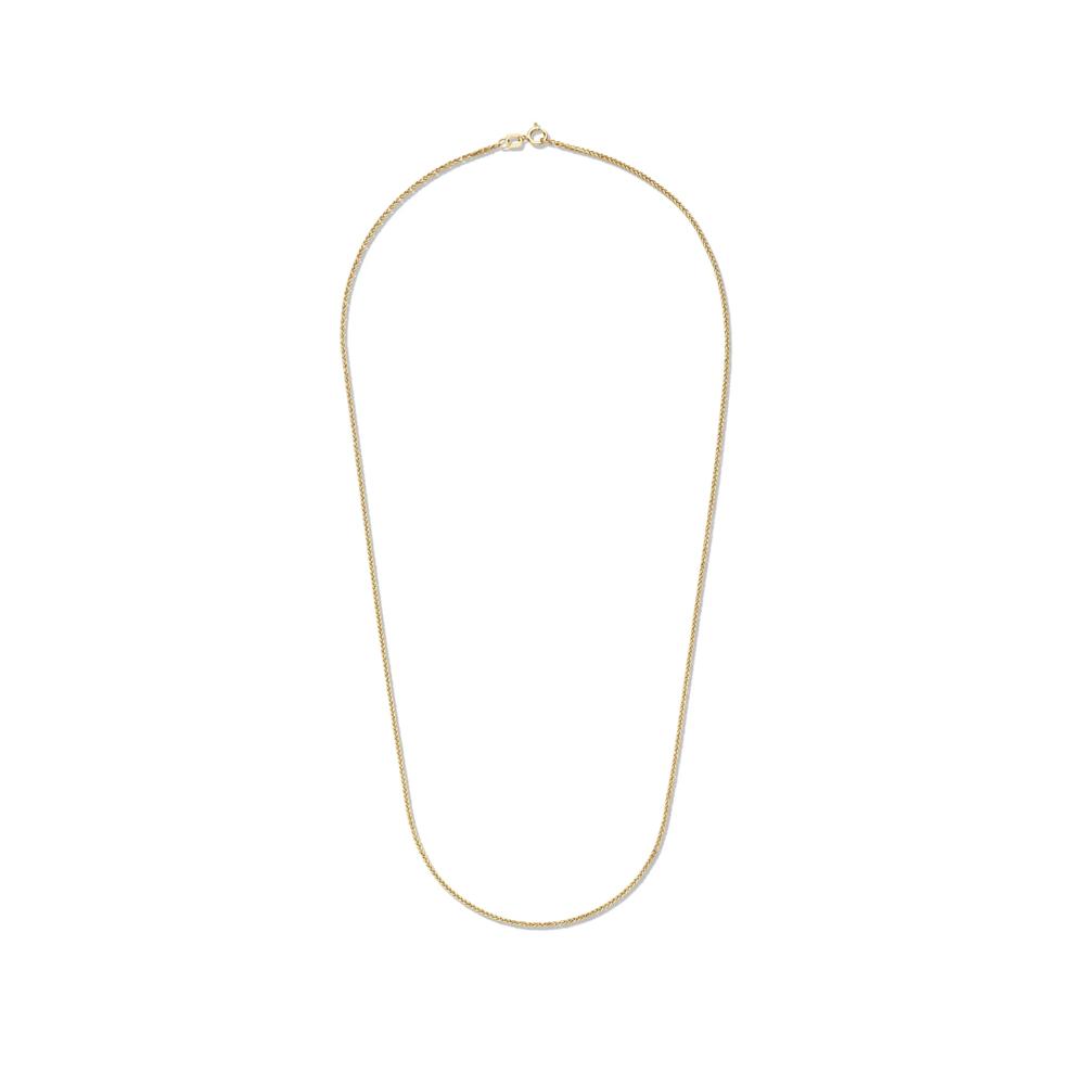 Square Dimensional Chain in 14K Yellow Gold, 18" – Image 2 of 5