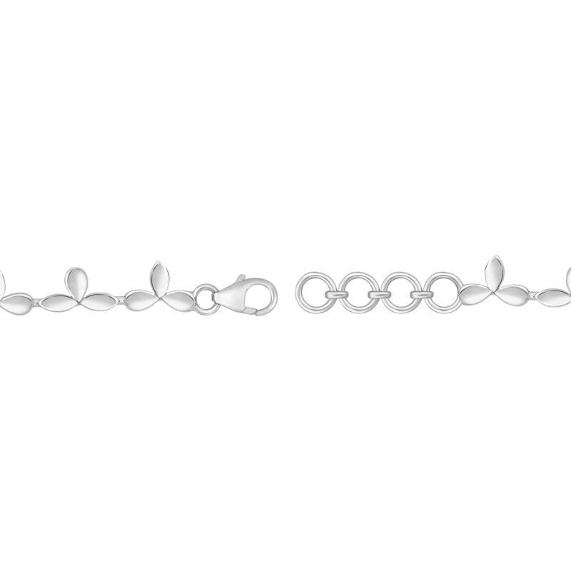 Lab Grown Diamond Marquise, Pear-Shaped &amp; Round Drop Pendant in 14K White Gold (8 7/8 ct. tw.) – Image 2 of 2