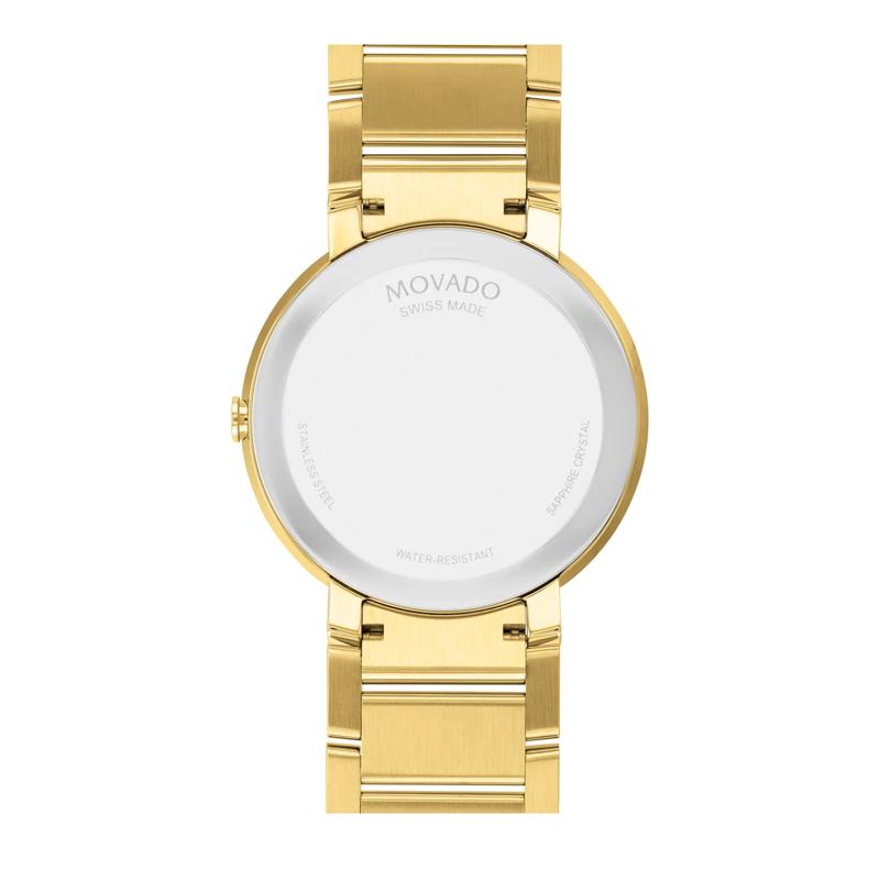 Men&#39;s Sapphire Watch in Yellow Gold-Tone Stainless Steel, 39MM – Image 3 of 3