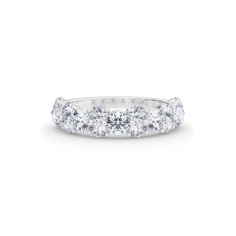  Lab Grown Diamond Anniversary Band in 14K White Gold &#40;2 ct. tw.&#41; – Image 1 of 5