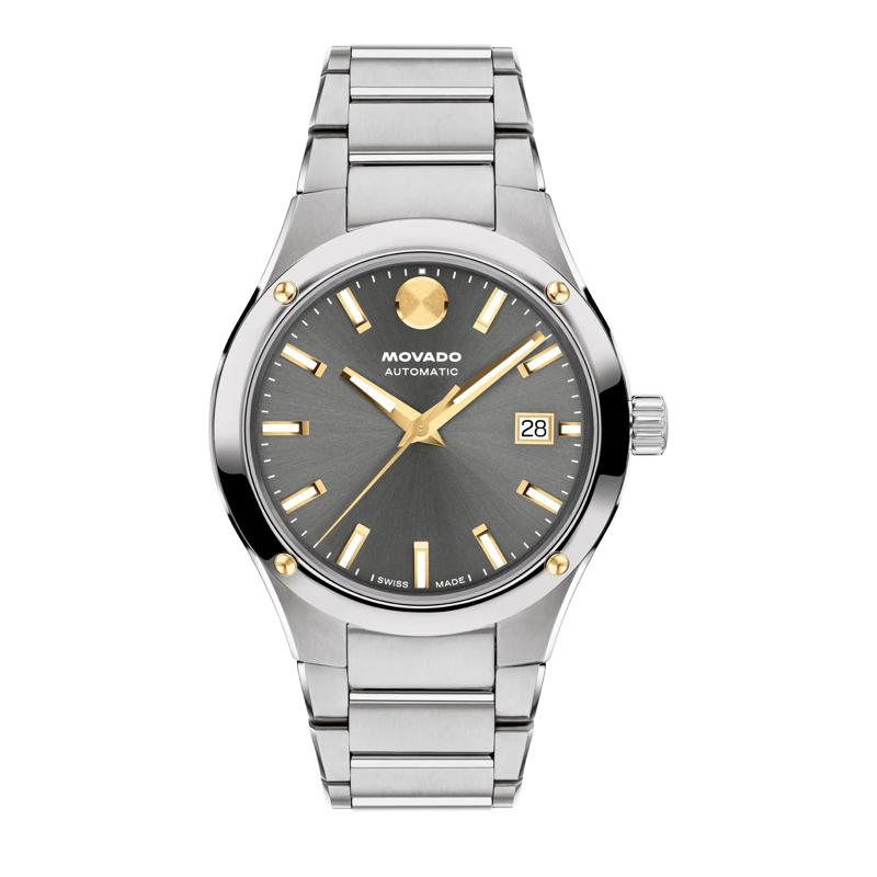 Gents Museum Imperiale Watch With Grey Dial and Stainless Steel Bracelet – Image 1 of 3