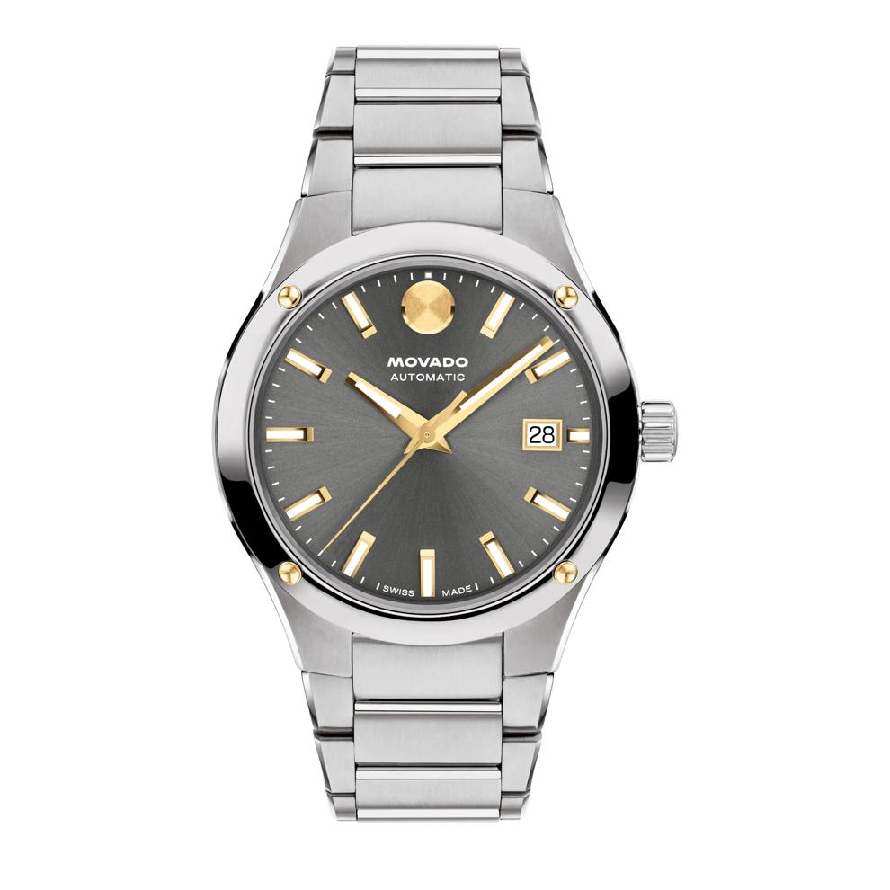 Men's Museum Imperiale Watch With Grey Dial and Stainless Steel Bracelet – Image 1 of 3