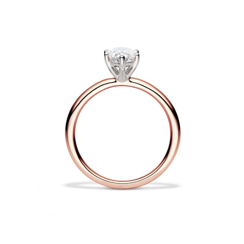 Lab Grown Diamond Solitaire Marquise Engagement Ring in 14K Rose Gold (1 1/2 ct.) – Image 2 of 4