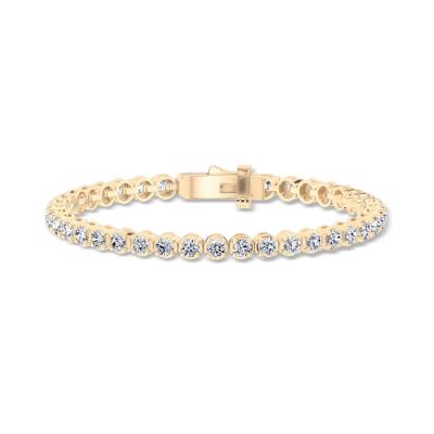 Diamond Tennis Bracelet in 10K Yellow Gold, 7" (3 ct. tw.)