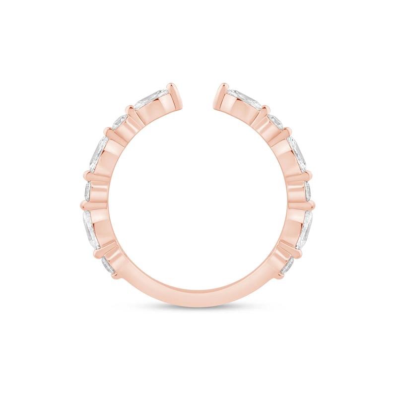 Lab Grown Diamond Open Band in 14K Rose Gold (1/2 ct. tw.) – Image 2 of 3