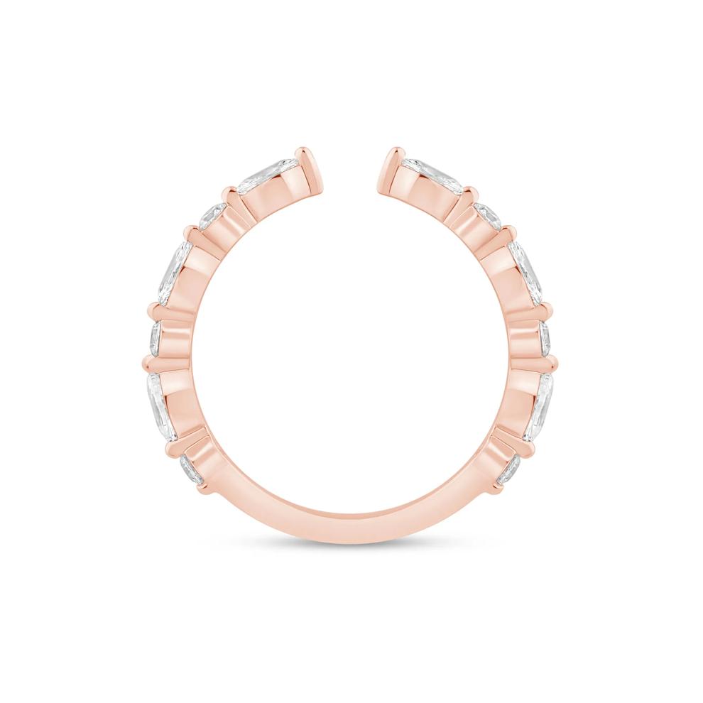Lab Grown Diamond Open Band in 14K Rose Gold (1/2 ct. tw.) – Image 2 of 3