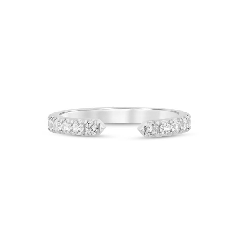 Lab Grown Diamond Open Band in 14K White Gold (5/8 ct. tw.) – Image 1 of 3