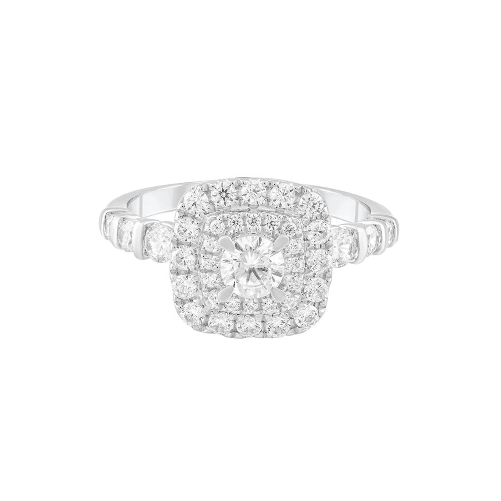 Diamond Engagement Ring in 14K White Gold (1 1/4 ct. tw.) – Image 1 of 3