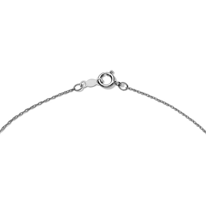 Lab Grown Diamond Three-Stone Pendant in 14K White Gold &#40;1 ct. tw.&#41; – Image 3 of 4