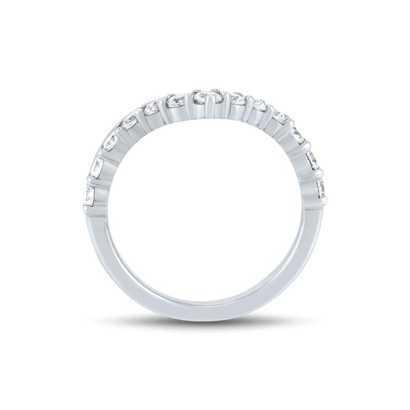 Lab Grown Diamond Chevron Enhancer in 14K White Gold &#40;3/4 ct. tw.&#41; – Image 2 of 3