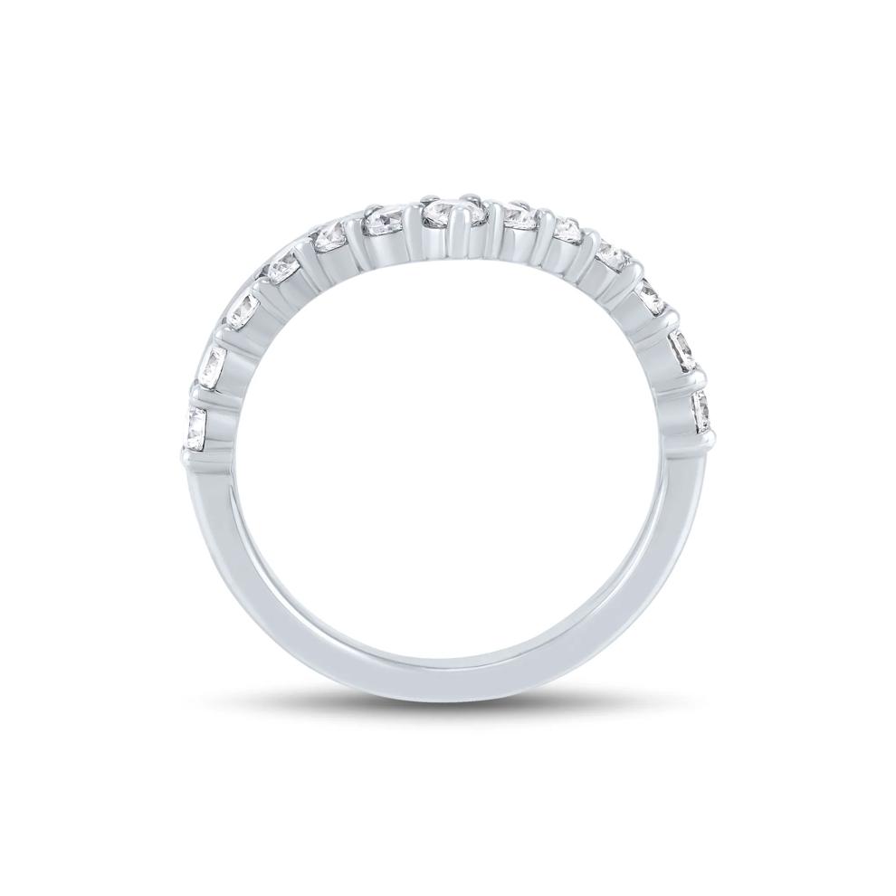 Lab Grown Diamond Chevron Enhancer in 14K White Gold (3/4 ct. tw.) – Image 2 of 3