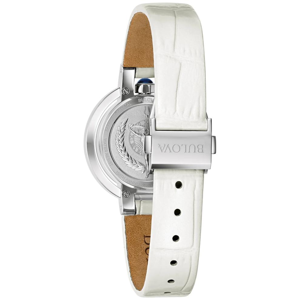 Ladies' Rubaiyat Watch in White Leather – Image 3 of 3