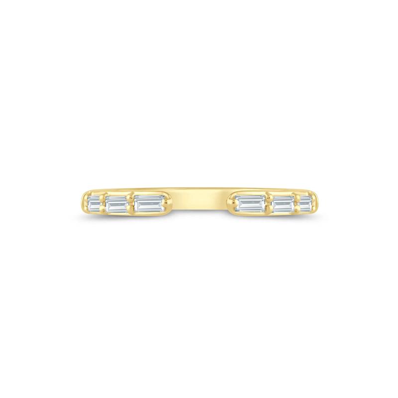Lab Grown Diamond Open Band in 14K Yellow Gold &#40;1/4 ct. tw.&#41; – Image 1 of 3