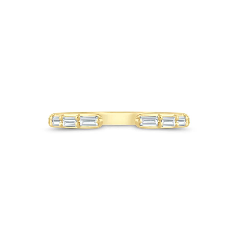 Lab Grown Diamond Open Band in 14K Yellow Gold (1/4 ct. tw.) – Image 1 of 3