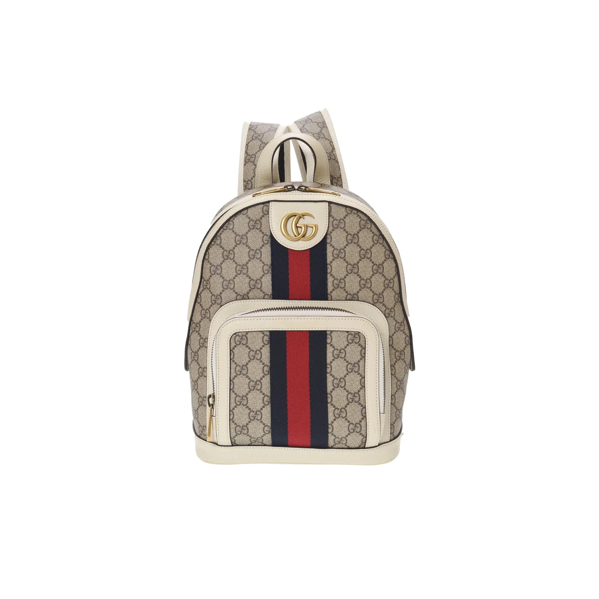 Gucci Ophidia GG small backpack GUCCI Ophidia GG Supreme Small Backpack, Sherry Line, PVC  main image 4