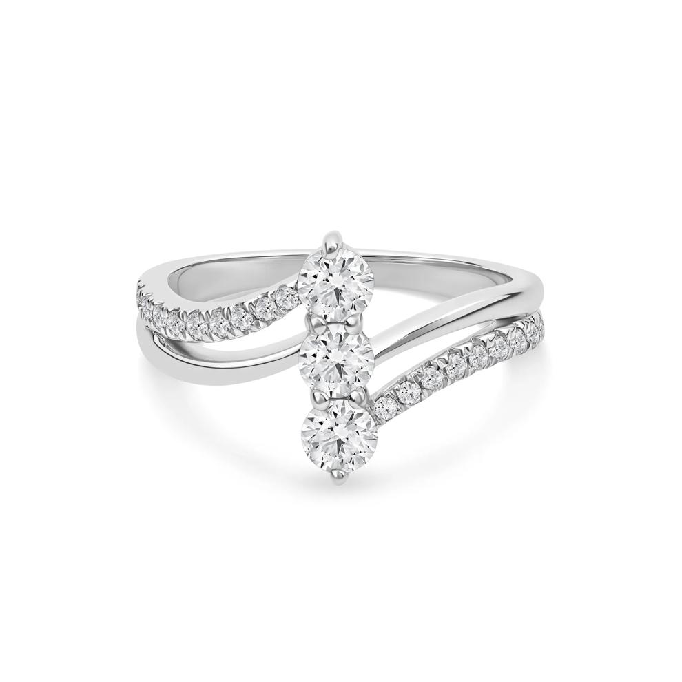 Lab Grown Diamond Ring in 10K White Gold (3/4 ct. tw.) – Image 1 of 3
