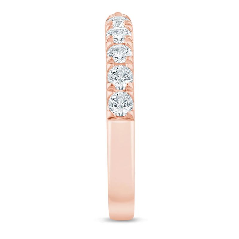 Diamond Open Anniversary Band in 14K Rose Gold &#40;5/8 ct. tw.&#41; – Image 3 of 3