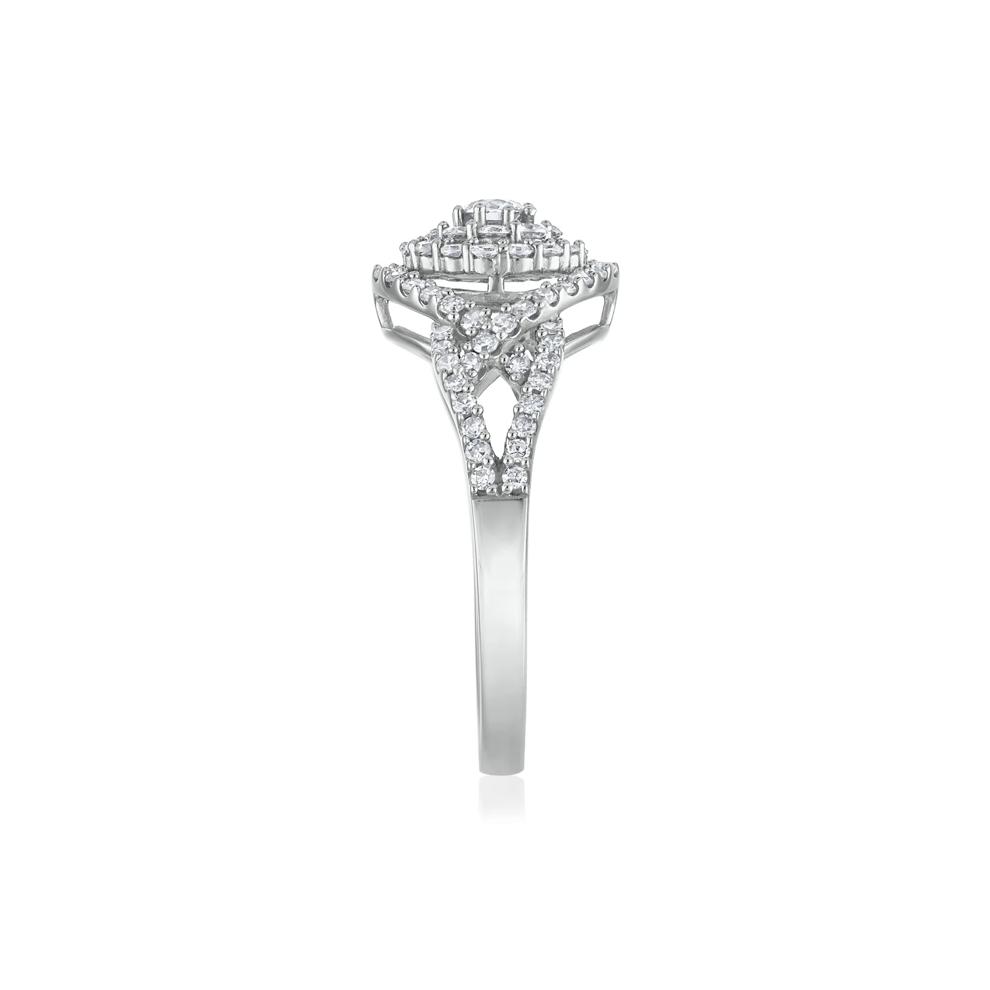 Diamond Engagement Ring in 10K White Gold (3/4 ct. tw.) – Image 3 of 3