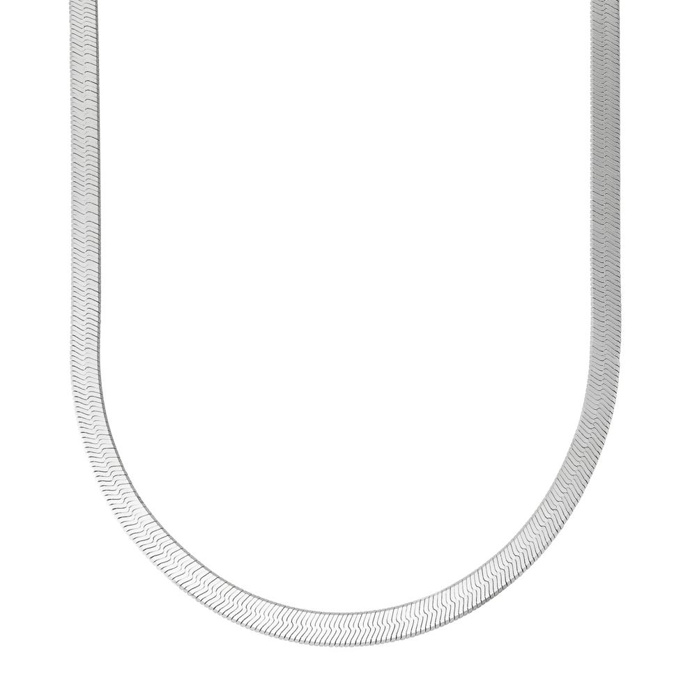 Polished Herringbone Chain in Sterling Silver – Image 1 of 4