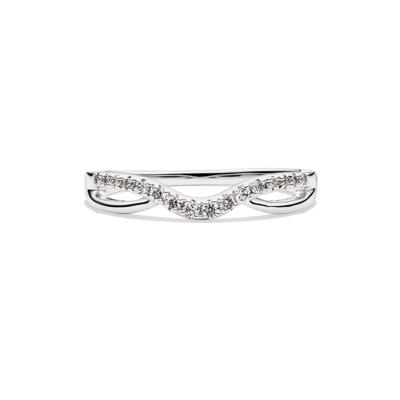 Diamond Contour Wedding Band (1/7 ct. tw.)