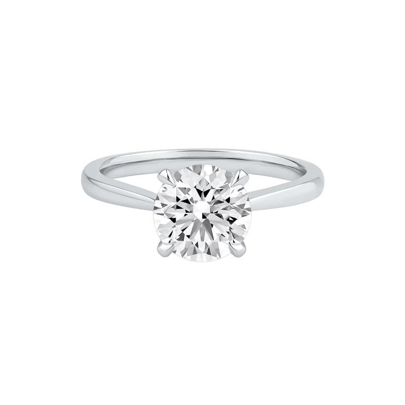 Lab Grown Diamond Solitaire Engagement Ring in Platinum &#40;2 ct. tw.&#41; – Image 1 of 5