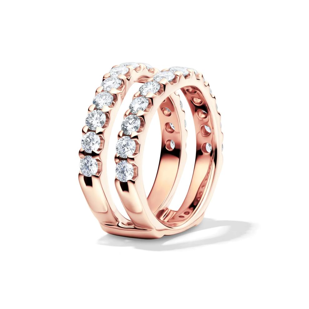 Diamond Chevron Insert in 14K Gold – Image 3 of 4