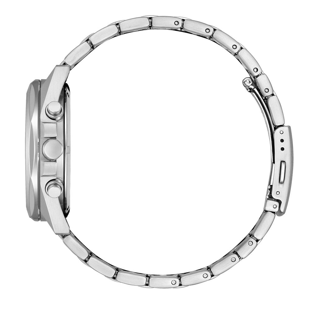 Men's Watch With Green Dial and Stainless Steel Bracelet – Image 2 of 3