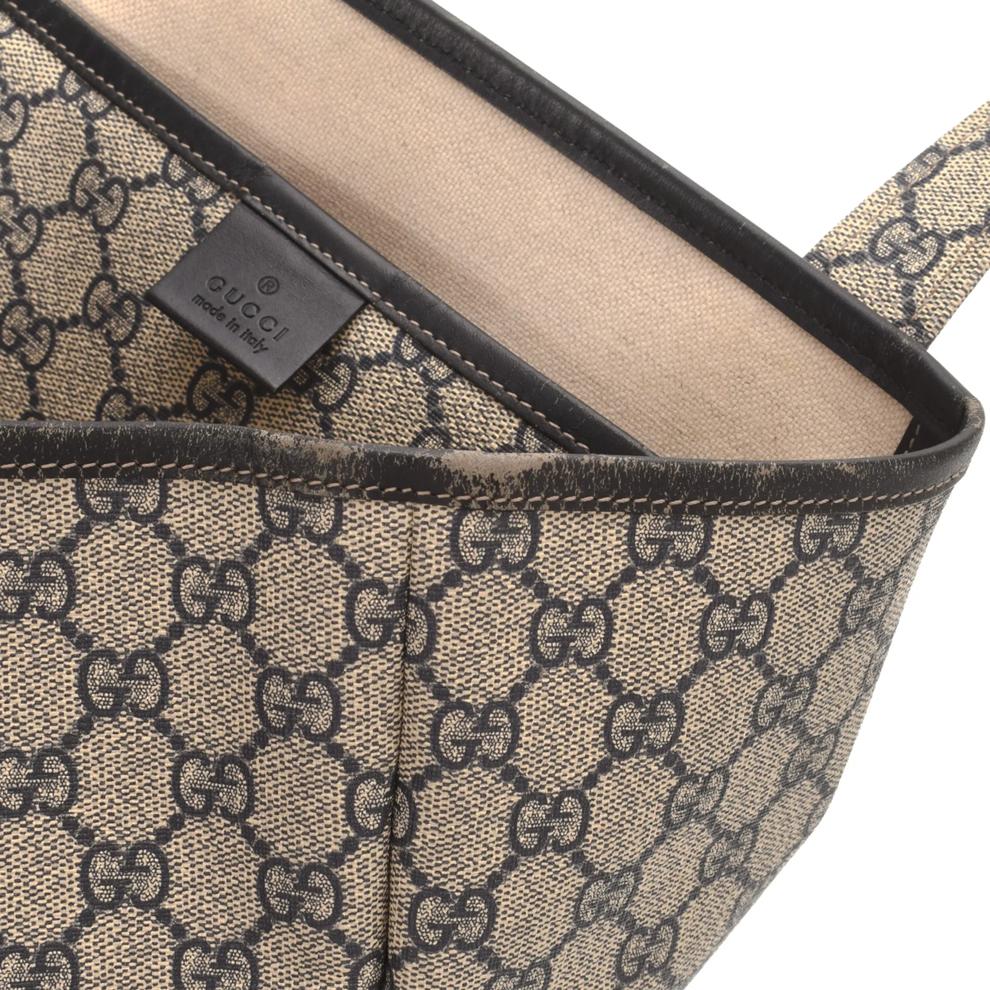 Pre-Owned Gucci Signature Web Loop Tote – Image 6 of 8