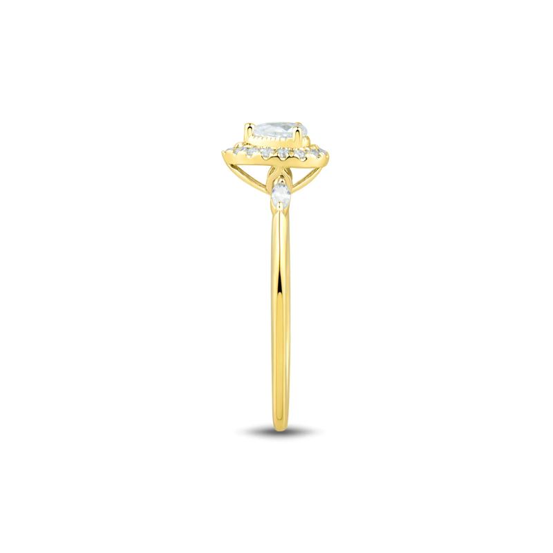 Lab Grown Diamond Ring in 10K Yellow Gold &#40;1/3 ct. tw.&#41; – Image 3 of 3