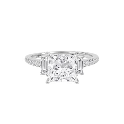 Elena Lab Grown Diamond Engagement Ring in 14K White Gold (3-1/2 ct. tw.)