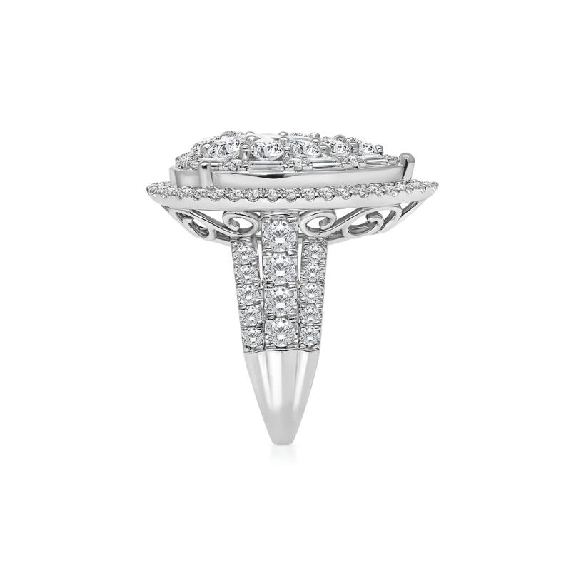 Lab Grown Diamond Composite Ring in 10K White Gold &#40;5 ct. tw.&#41; – Image 3 of 3