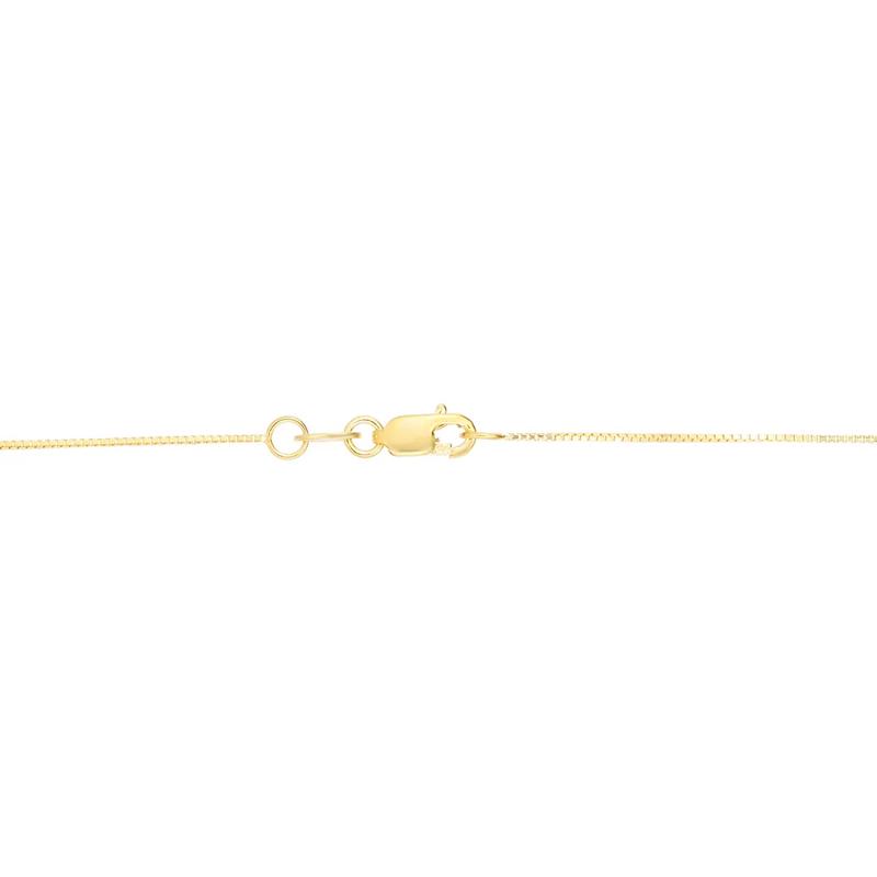 "N" Initial Necklace in 14K Yellow Gold – Image 2 of 2