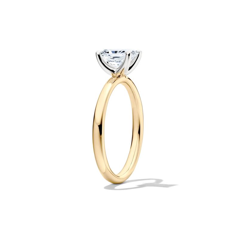 Diamond Radiant-Cut Solitaire Engagement Ring in 14K Yellow Gold (1 ct.) – Image 3 of 5