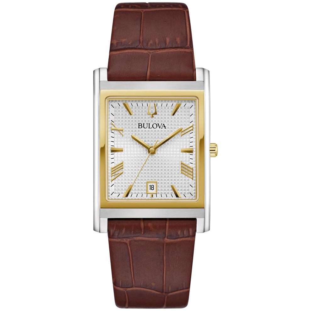 Men's Sutton Watch in Brown Leather – Image 1 of 3