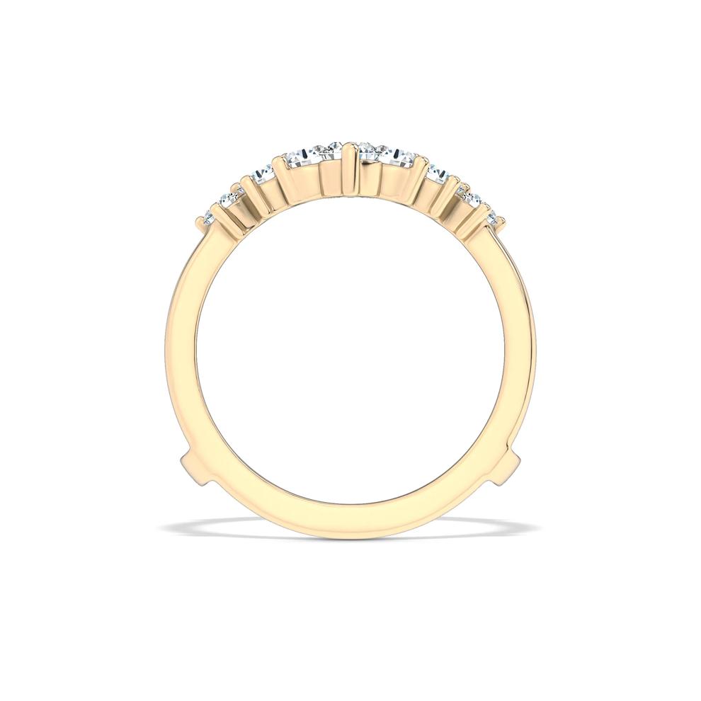 Lab Grown Diamond Contour Ring Enhancer in 14K Gold (1 1/2 ct. tw.) – Image 2 of 4